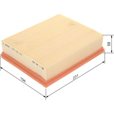 Luftfilter 1457433075 Luftfilter 1457433075