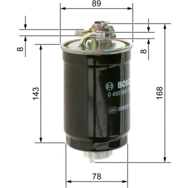 Kraftstofffilter 0 450 906 274