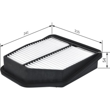 Luftfilter SUZUKI Grand Vitara F 026 400 294