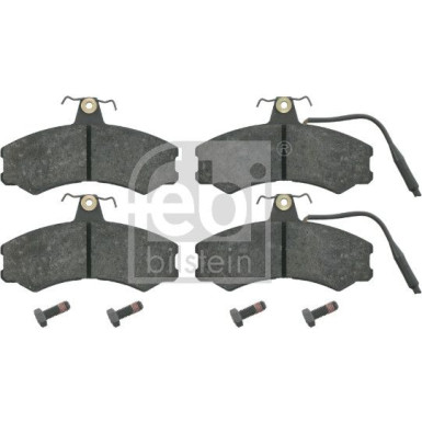 FEBI BILSTEIN Bremsbeläge 16051 FEBI BILSTEIN Bremsbeläge 16051