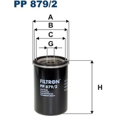 FILTRON Kraftstofffilter PP 879/2