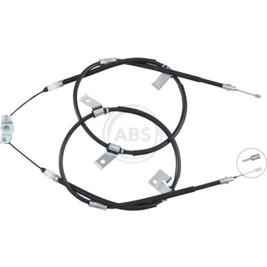A.B.S. Handbremsseil Seilzug Festellbremse K17623 A.B.S. Handbremsseil Seilzug Festellbremse K17623