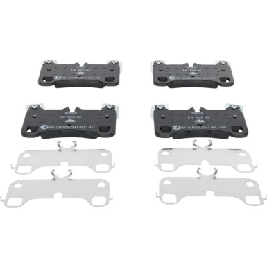 Bremsbelagsatz Audi T. Q7 3.0-6.0 Tdi Quattro 06-15 13.0460-4850.2 Bremsbelagsatz Audi T. Q7 3.0-6.0 Tdi Quattro 06-15 13.0460-4850.2