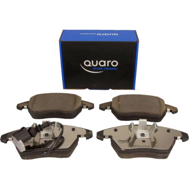 Bremsbelagsatz, Scheibenbremse QUARO SILVER CERAMIC QP4073C