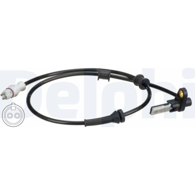 DELPHI Sensor, Raddrehzahl SS20602 DELPHI Sensor, Raddrehzahl SS20602