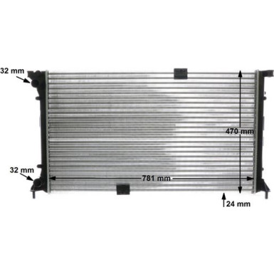 Kühler, Motorkühlung CR 1505 000S