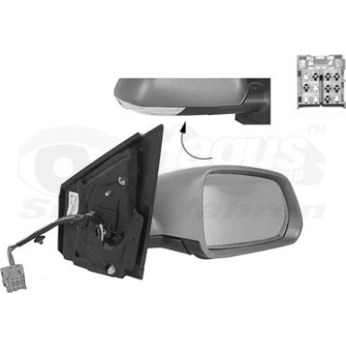 Außenspiegel VW Polo V OE 6Q1857508AE9B9 HAGUS 5828818 Außenspiegel VW Polo V OE 6Q1857508AE9B9 HAGUS 5828818
