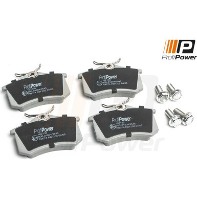 PROFIPOWER Bremsbelagsatz, Scheibenbremse 1B2136 PROFIPOWER Bremsbelagsatz, Scheibenbremse 1B2136