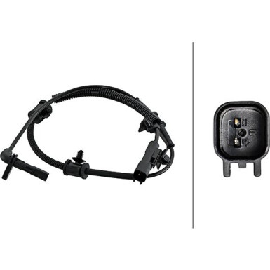 HELLA Sensor, Raddrehzahl 6PU 230 048-161 HELLA Sensor, Raddrehzahl 6PU 230 048-161