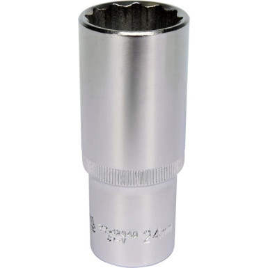 Steckschlüssel 24mm 1/2 12-Kante YT-12946 Steckschlüssel 24mm 1/2 12-Kante YT-12946