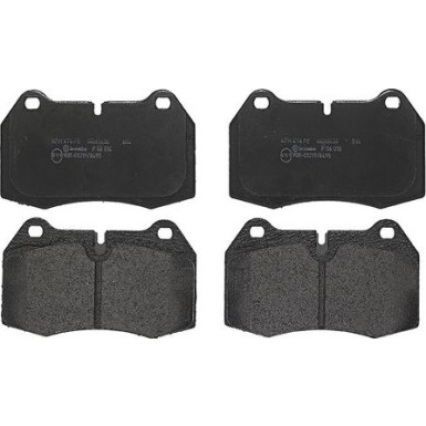 BREMBO Bremsklötze VA P 06 018