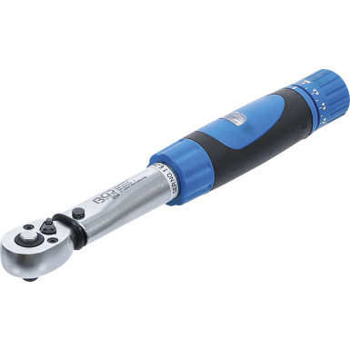 BGS Drehmomentschlüssel Abtrieb Außenvierkant 6,3 mm (1/4 ) 1 - 6 Nm 954