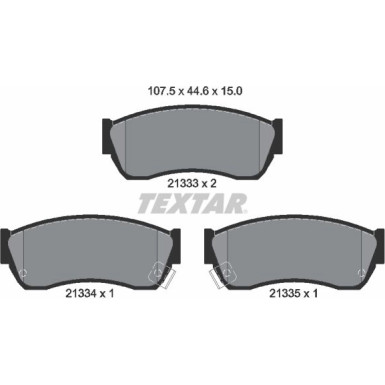 Bremsbelagsatz Suzuki P. Swift 89-97 Sumitimo 2133301 Bremsbelagsatz Suzuki P. Swift 89-97 Sumitimo 2133301