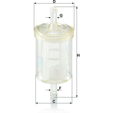 Mann & Hummel Kraftstofffilter PKW WK 43/13 (10)