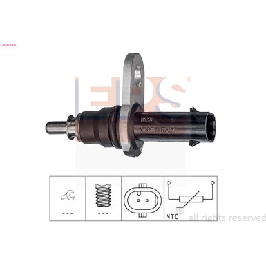 Sensor, Kühlmitteltemperatur 1.830.356 Sensor, Kühlmitteltemperatur 1.830.356