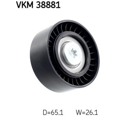 Multi-V-Spannrolle VKM 38881