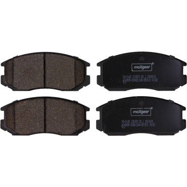 Bremsbelagsatz Mitsubishi P. Colt 88-03/Lancer 19-1143 Bremsbelagsatz Mitsubishi P. Colt 88-03/Lancer 19-1143