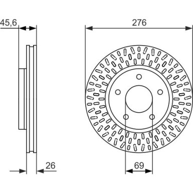 Bremsscheibe 0 986 479 783 Bremsscheibe 0 986 479 783