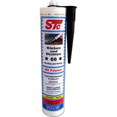 STC Kleben und Dichten 66 MS - Polymer schwarz 290ml | 75613 STC Kleben und Dichten 66 MS - Polymer schwarz 290ml | 75613