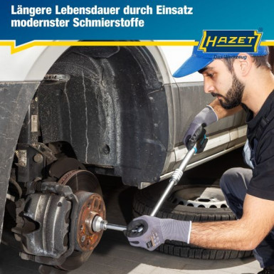 Hazet-Ratsche Mit Feinem Hyperzahn Gestreckt 916Hplg Vierkantstift, Massiv 12,5 mm (1/2'') 614mm 916HPLG Hazet-Ratsche Mit Feinem Hyperzahn Gestreckt 916Hplg Vierkantstift, Massiv 12,5 mm (1/2'') 614mm 916HPLG