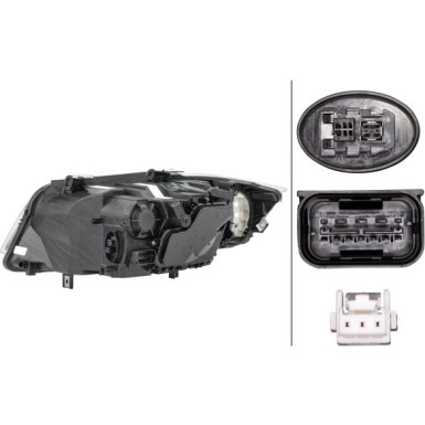 SCHEINWERFER R HELLA BMW 3ER E90/91 LIM/TOUR 10,08-6,12 1EL 354 691-021