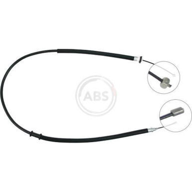 A.B.S. Handbremsseil Seilzug Festellbremse K18086 A.B.S. Handbremsseil Seilzug Festellbremse K18086