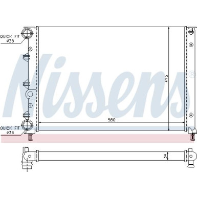 Wasserkühler PKW 60052