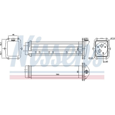 Ladeluftkühler PKW Audi A4 3.0 TFSI 07 96432