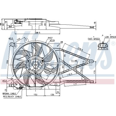 Kühlerlüfter PKW 85185 Kühlerlüfter PKW 85185