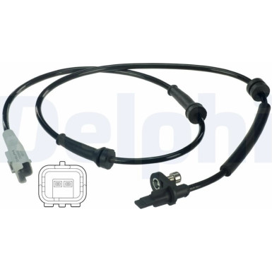 DELPHI ABS Sensor SS20402 DELPHI ABS Sensor SS20402