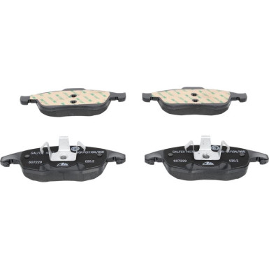Bremsbelagsatz Citroen P. Berlingo/C4/Ds4 08 13.0460-7229.2 Bremsbelagsatz Citroen P. Berlingo/C4/Ds4 08 13.0460-7229.2