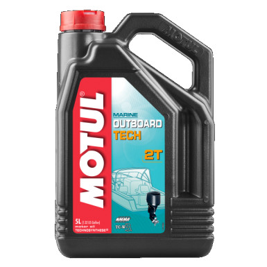Motul Marine Outboard Tech TC-W3 2T 5 Liter OUTBOARD TECH 2T 101728