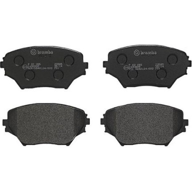 BREMBO Bremsklötze VA P 83 055 BREMBO Bremsklötze VA P 83 055