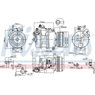 Kompressor PKW BMW 3 E46 (98-) 320 I FIRST FIT 89080