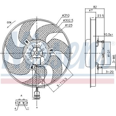 Kühlerlüfter PKW 85761