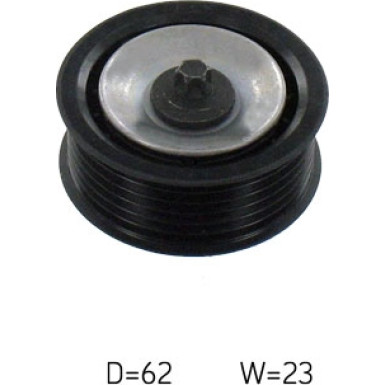 Multi-V-Spannrolle VKM 32093