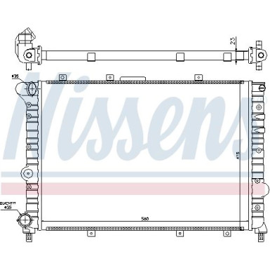 Wasserkühler PKW 60041