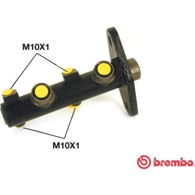 BREMBO Hauptbremszylinder M 24 011 ESSENTIAL LINE BREMBO Hauptbremszylinder M 24 011 ESSENTIAL LINE