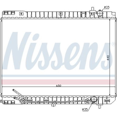 Wasserkühler PKW 66759