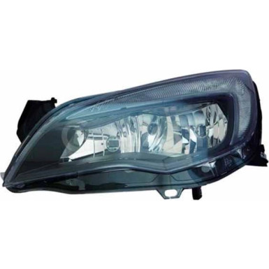 Scheinwerfer R H7/H7 +LWR +MOT +TGFL SCHWARZ OPEL ASTRA J 9,12-5,15 4619,507,4