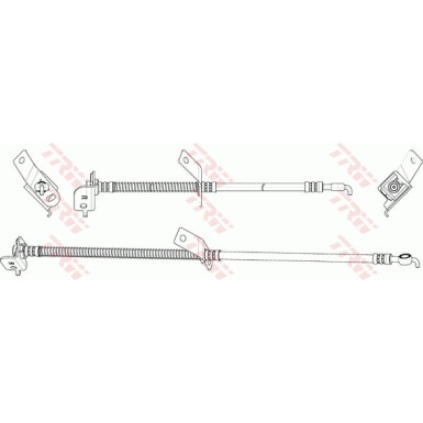 Bremsschlauch KIA PRO CEE'D 2.0 LPG 09-09 PHD1150