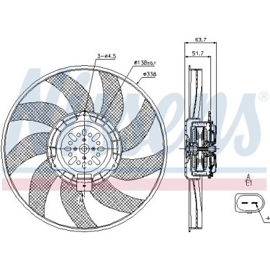 Kühlerlüfter PKW 85727 Kühlerlüfter PKW 85727