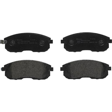 BREMBO Bremsklötze VA P 23 126 BREMBO Bremsklötze VA P 23 126