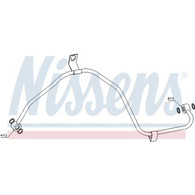 Nissens Ölleitung OPEL Vivaro 01 935054 Nissens Ölleitung OPEL Vivaro 01 935054