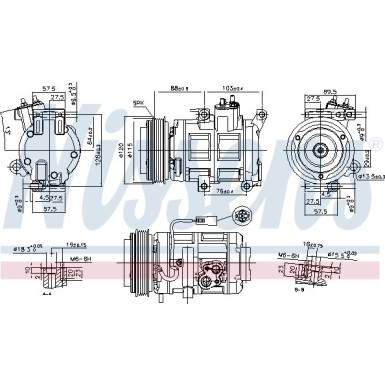 Kompressor PKW Mazda 5 10 FIRST FIT 890315 Kompressor PKW Mazda 5 10 FIRST FIT 890315