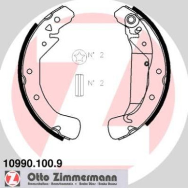 ZIMMERMANN Bremsbacken 10990.100.9 ZIMMERMANN Bremsbacken 10990.100.9