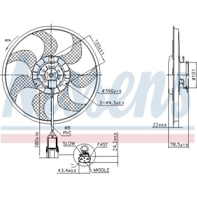 Kühlerlüfter PKW 850070 Kühlerlüfter PKW 850070