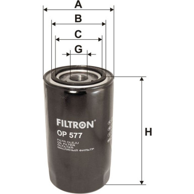 FILTRON Ölfilter OP 577