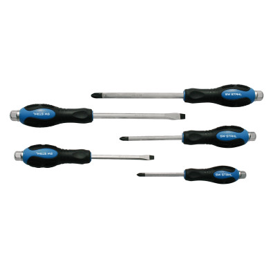 SW-Stahl Schraubendrehersatz 5 tlg S7892