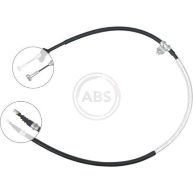 A.B.S. Handbremsseil Seilzug Festellbremse K14348 A.B.S. Handbremsseil Seilzug Festellbremse K14348